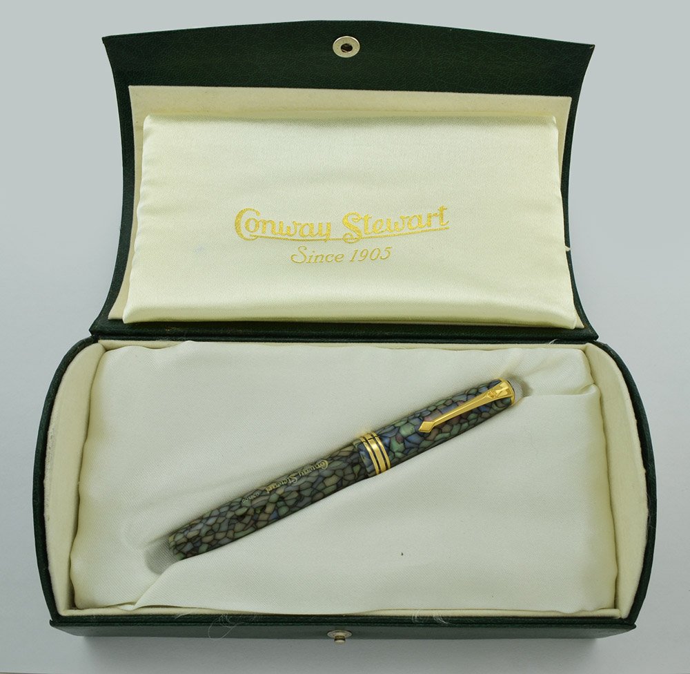 Conway Stewart 58 Limited Edition - 03/109 Blue Tiffany Casein